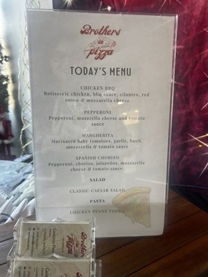 Menu photo 1 Brothers in Pizza San Diego, CA