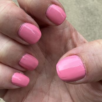Bluegrass Milton - Very sloppy work - Nail Salons Near Me - Alpharetta, Georgia