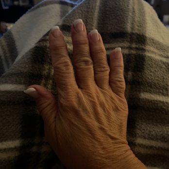 Classy Nails & Spa - French mani.  Dipped - Nail Salons Near Me - Vernon Hills, Illinois