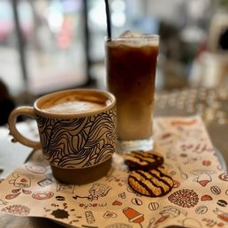 Iced Gingerbread Latte