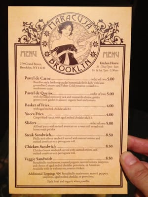 Menu photo 2 Maracuja Brooklyn, NY Menu photo 2 Maracuja Brooklyn, NY