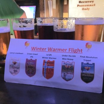 Dragonmead Brewery - Winter Warmer Flight - Breweries Near Me - Warren, Michigan