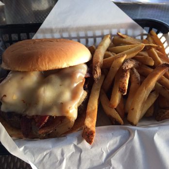 River City Grille - Ghost pepper cheese burger basket ($10.69) - American Near Me - Marble Falls, Texas River City Grille - Ghost pepper cheese burger basket ($10.69) - American Near Me - Marble Falls, Texas