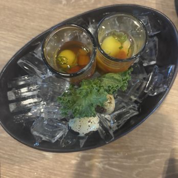 Bleu Bear Sushi - uni shooters - Sushi Bars Near Me - Bedford, Texas