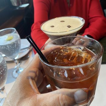 Shadowbrook - Bartender was I had an Ol' Fashion & the wife had Espresso Martini - American Near Me - Capitola, California Shadowbrook - Bartender was I had an Ol' Fashion & the wife had Espresso Martini - American Near Me - Capitola, California