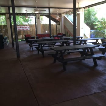 McClain's Pizzeria - Downstairs lobby. Great for gathering - Pizza Near Me - Mandeville, Louisiana