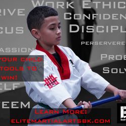 Elite Martial Arts of Brooklyn - Attend all May for free as COVID19 relief for families! Register at: elitemartialartsbk.com