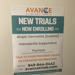 Southern California Skin and Laser - Trials for people who have tried, and failed, other medications!