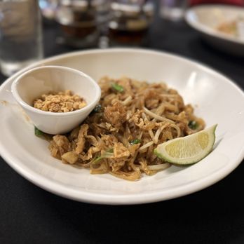 All Thai'd Up - Pad Thai Noodles (chicken) - Thai Near Me - Louisville, Kentucky All Thai'd Up - Pad Thai Noodles (chicken) - Thai Near Me - Louisville, Kentucky