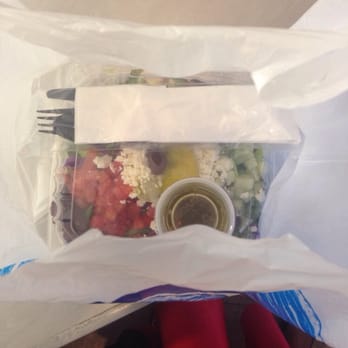 Rice Mediterranean Kitchen - Just ordered my Greek salad. - Middle Eastern Near Me - Doral, Florida Rice Mediterranean Kitchen - Just ordered my Greek salad. - Middle Eastern Near Me - Doral, Florida