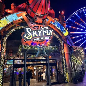 The Island - Sky fly - Amusement Parks Near Me - Pigeon Forge, Tennessee