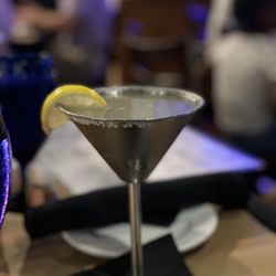 Capers - Lemon drop martini