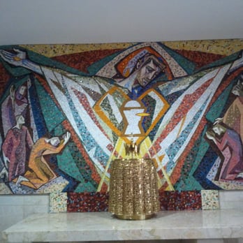 Guardian Angel Cathedral - Sanctuary mosaic - Churches Near Me - Las Vegas, Nevada Guardian Angel Cathedral - Sanctuary mosaic - Churches Near Me - Las Vegas, Nevada