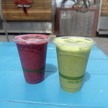 Ahonui Foods - Hawaiian tropic (left) and da green (right) - Coffee & Tea Near Me - Kahului, Hawaii Ahonui Foods - Hawaiian tropic (left) and da green (right) - Coffee & Tea Near Me - Kahului, Hawaii