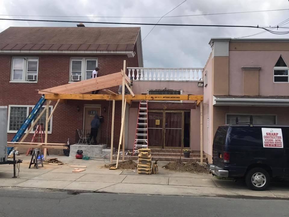 Slide of Sharp construction