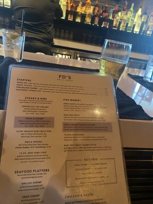 Menu photo 1 FD's Grillhouse Springfield, MO