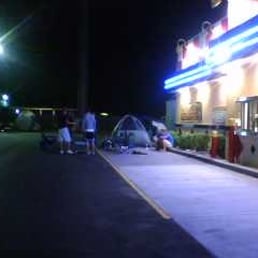 Grand opening Tent in Drive Thu Grand opening Tent in Drive Thu