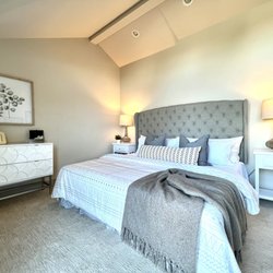 Anna's Home Furnishings - King size headboard.