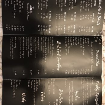 Grande Burrito - Menu - Mexican Near Me - Toronto, Ontario