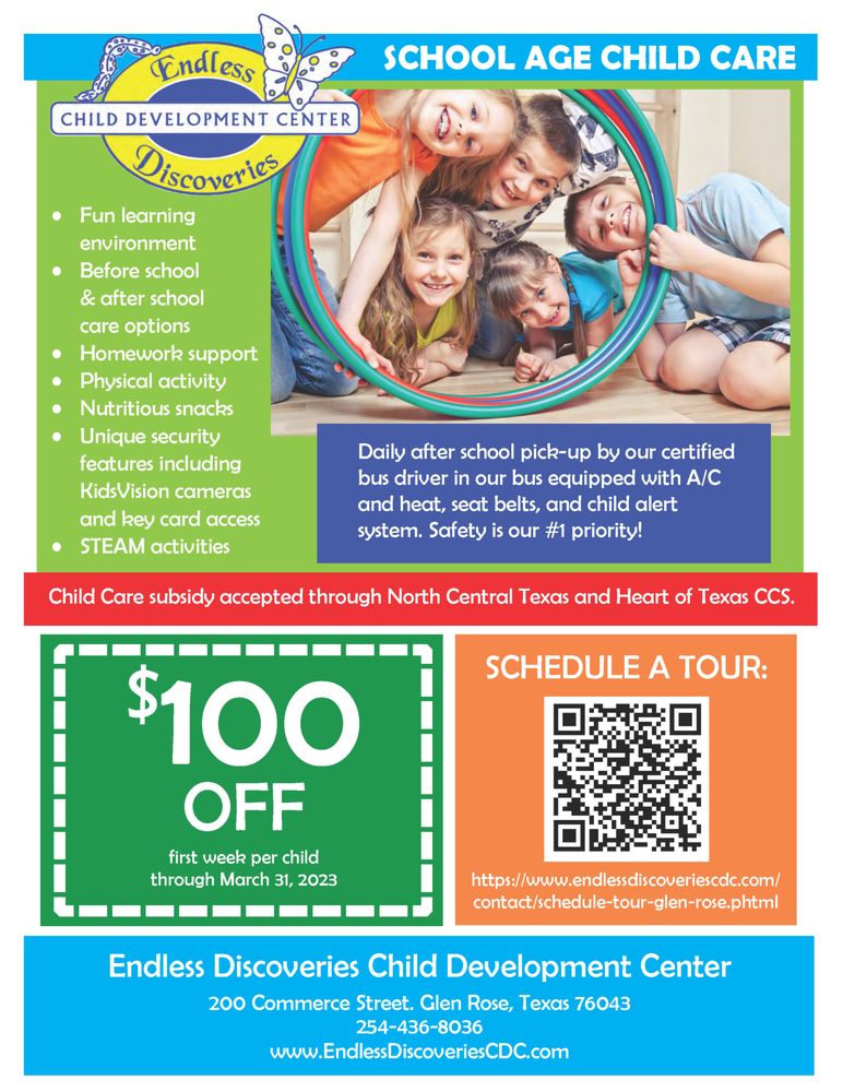 Endless Discoveries - Glen Rose - childcare center in Glen Rose, TX