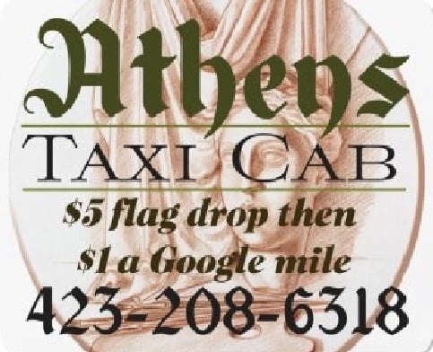Food from Athens Taxi Cab