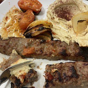 Ali Baba - Combo Kebab Plate Combo Kebab Plate Ground Chicken Kabab Plate - Mediterranean Near Me - Chico, California