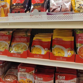 Europa Groceries - a shelf of food in a grocery store - Specialty Food Near Me - Des Moines, Iowa Europa Groceries - a shelf of food in a grocery store - Specialty Food Near Me - Des Moines, Iowa