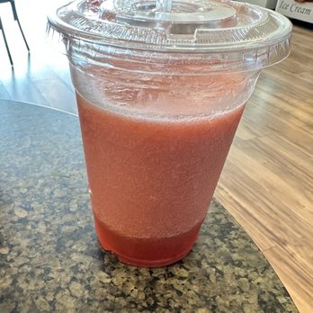 World Coffee House - Strawberry smoothie - Coffee & Tea Near Me - Tracy, California