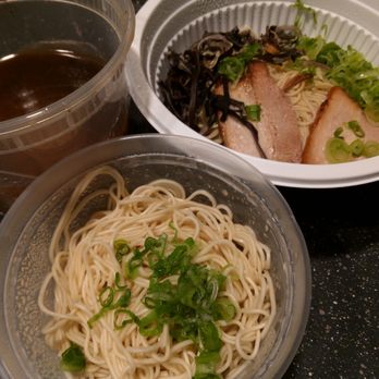 Ramen Ebisu - Black Garlic Tonkonsu extra noodles and broth on the side for to go order - Ramen Near Me - Henderson, Nevada Ramen Ebisu - Black Garlic Tonkonsu extra noodles and broth on the side for to go order - Ramen Near Me - Henderson, Nevada
