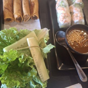 Boiling Pho - Cha gio ($10.95) and goi cuon ($8.45) - Vietnamese Near Me - Temecula, California