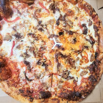 Doormét - Salsiccia Pizza - 16in, lot of food and great tasting - Pizza Near Me - Tampa, Florida