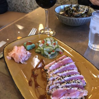 Linn's Restaurant - Seared Ahi - American Near Me - Cambria, California Linn's Restaurant - Seared Ahi - American Near Me - Cambria, California