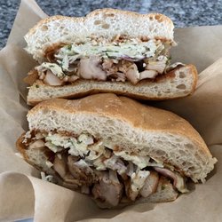 The Butcher’s Cleaver - BBQ chicken sandwich