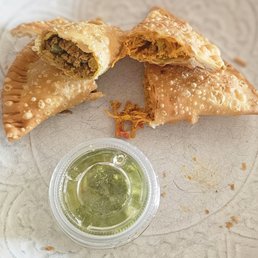 Beef and chicken empanada Beef and chicken empanada