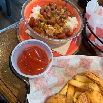 Ragin Reef Frederick - Red beans and rice. - Seafood Near Me - Frederick, Maryland