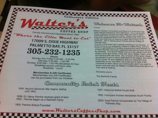 Walter's Coffee Shop by null