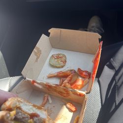 McDonald's - shit had mf everything after i asked for it plain 5 times