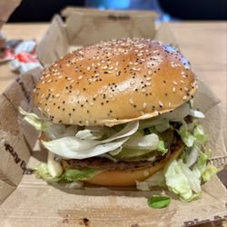 McDonald's - The Big Arch has a nice bun and the crispy onions are a nice touch.