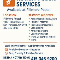 Fillmore Postal - Notary Public