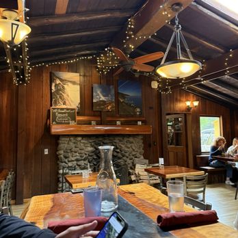 Fernwood Tavern - cozy log cabin feel with fireplace - Bars Near Me - Big Sur, California Fernwood Tavern - cozy log cabin feel with fireplace - Bars Near Me - Big Sur, California
