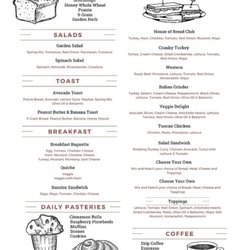 House of Bread - Menu