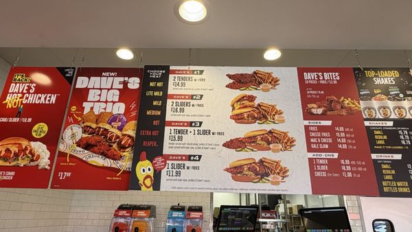 Menu photo 1 Dave's Hot Chicken Brentwood, CA Menu photo 1 Dave's Hot Chicken Brentwood, CA