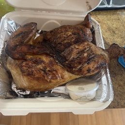 Half chicken