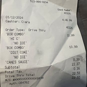 Raising Cane's Chicken Fingers - Not worth the price in my opinion - Chicken Shop Near Me - Cincinnati, Ohio Raising Cane's Chicken Fingers - Not worth the price in my opinion - Chicken Shop Near Me - Cincinnati, Ohio