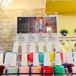 Organic Nail Bar - DAZZLE TRY -Healthy Nails
