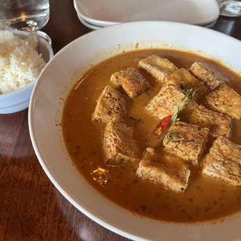 Esaan Northeastern Thai Cuisine - Esaan Panang Curry with Tofu - Thai Near Me - McLean, Virginia Esaan Northeastern Thai Cuisine - Esaan Panang Curry with Tofu - Thai Near Me - McLean, Virginia