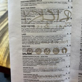 Ricky Thai Bistro - Menu - Thai Near Me - North Miami, Florida Ricky Thai Bistro - Menu - Thai Near Me - North Miami, Florida