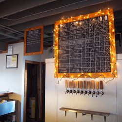 Defiance Brewing Co Taproom - Current tap list.