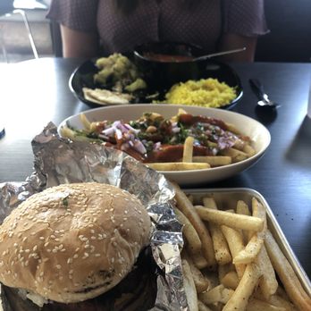 Urban Kitchen - Chicken Manchurian Burger Combo, Loaded Fries,Chicken Tikka Masala Curry Plate - Indian Near Me - Newark, California Urban Kitchen - Chicken Manchurian Burger Combo, Loaded Fries,Chicken Tikka Masala Curry Plate - Indian Near Me - Newark, California
