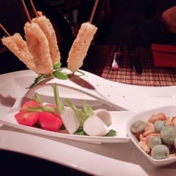 Red Chili - Amuse, fried fish